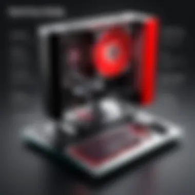 Gaming PC Market Trends A graph depicting market trends in gaming PC purchases