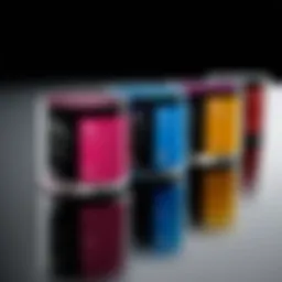 Comparison of dye-based and pigment-based inks