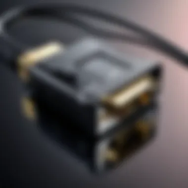 VGA adapter demonstrating compatibility