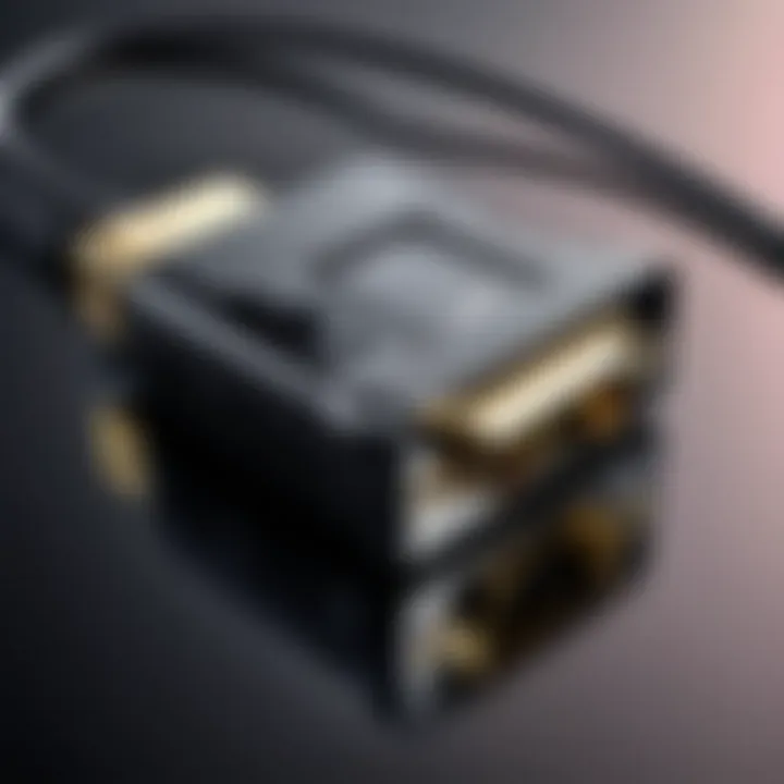 VGA adapter demonstrating compatibility