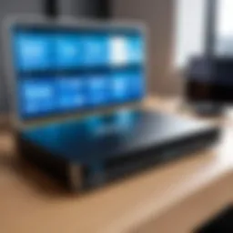 Overview of a Network Video Recorder system setup