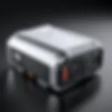 Detailed view of the DJI FPV battery specifications