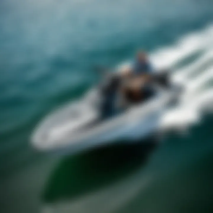 Variety of watercraft compatible with the Minn Kota Riptide motor, highlighting versatility.