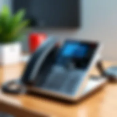VoIP vs Traditional Landline Features A comparison chart showing VoIP and traditional landline features