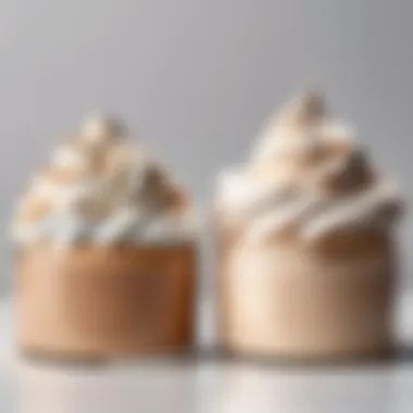 Whipped Cream Foundation Compared to Traditional Options Comparison chart of whipped cream foundation versus traditional foundations