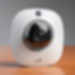 Detailed view of the Unifi Protect Wireless Camera showcasing design and features