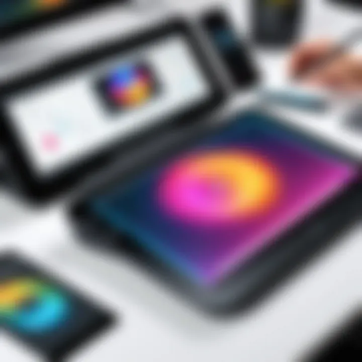 User-friendly design of Wacom drawing tablets