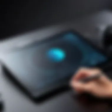 Exploring Pressure Sensitivity in Wacom Intuos Pro Wacom Intuos Pro showcasing pressure sensitivity features