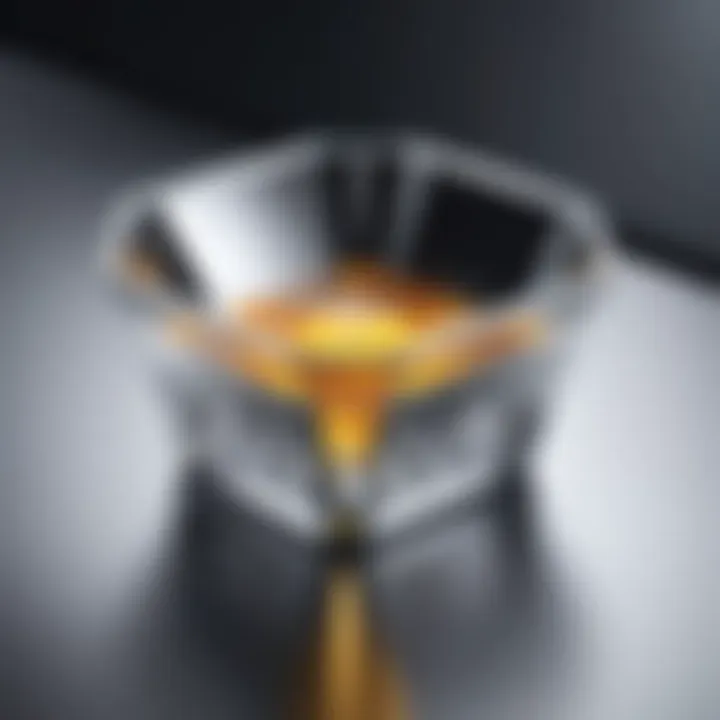 Detailed view of the diamond infusion technology used in Wilton bakeware.