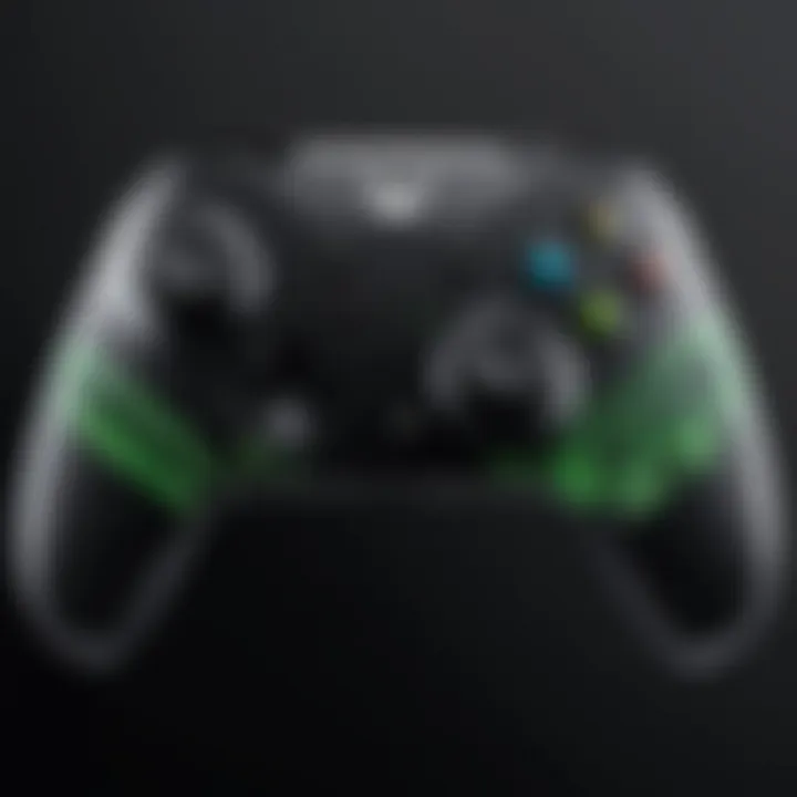 User interface and controls of the Xbox One Fan Controller