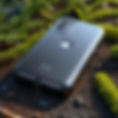 Environmental Impact of the XR Charging Case A visual representation of the environmental impact considerations of the XR charging case