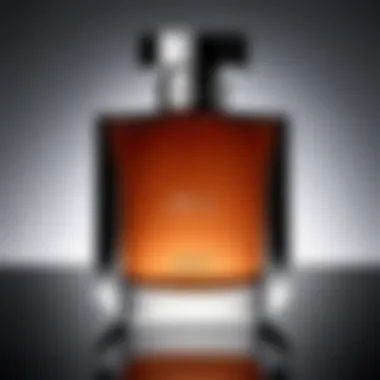 Elegant bottle design of You Armani for Him showcasing its distinctive shape.