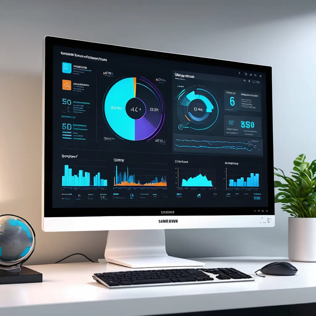 Unveiling the Samsung 50 Inch Computer Monitor: Specs & Insights