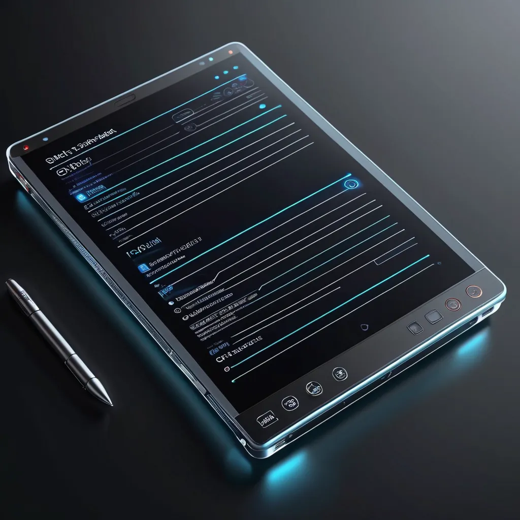The Evolution and Functionality of Electronic Notepads