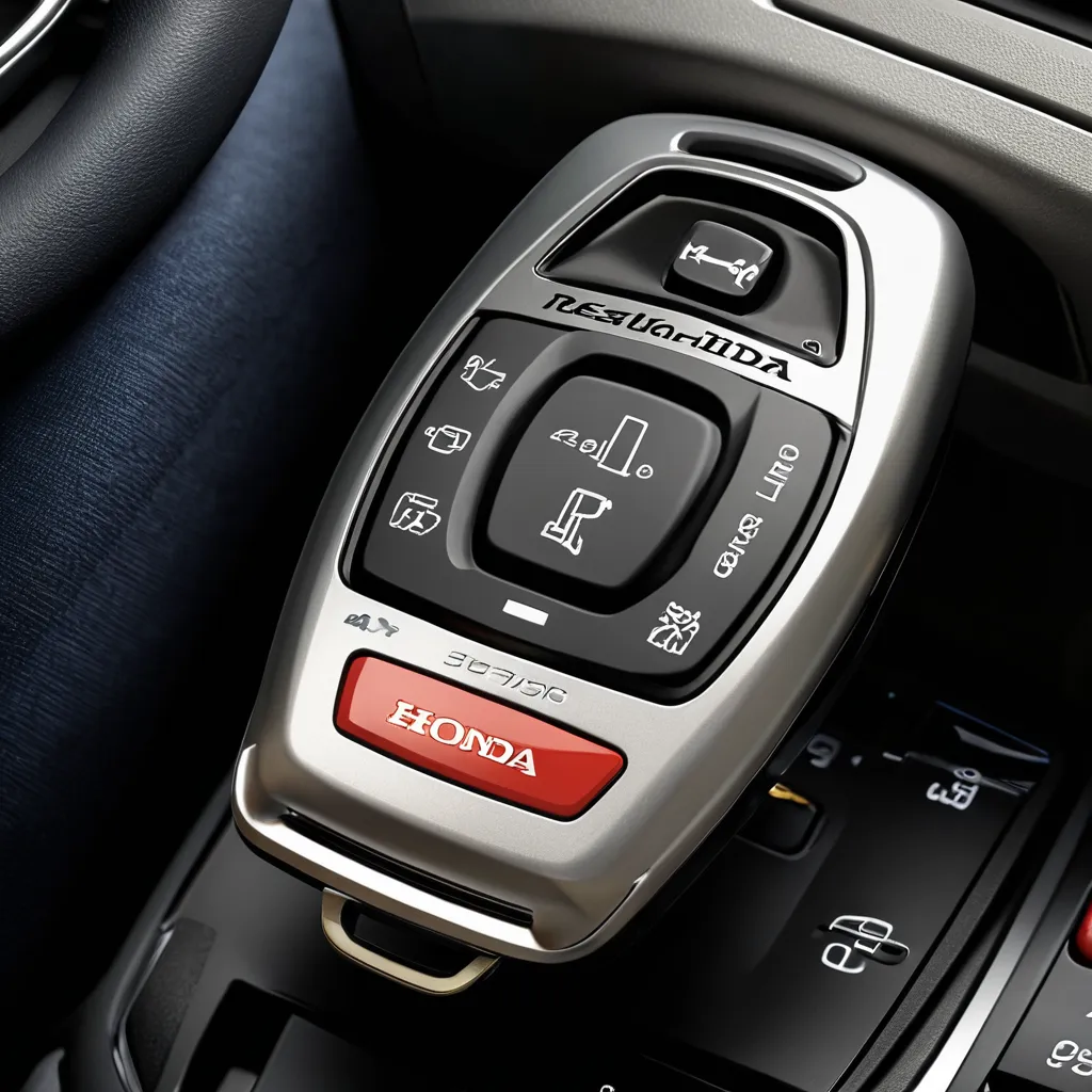 Understanding the 2004 Honda Civic Key Fob Features